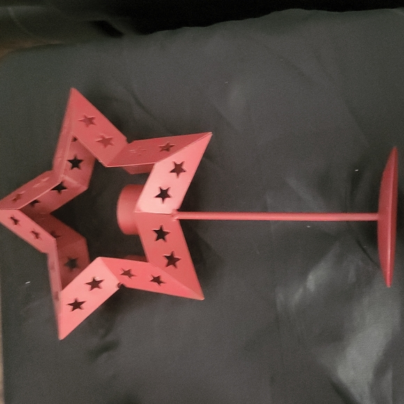 Set of 3 Star Tealight Candle Holders - Picture 5 of 15